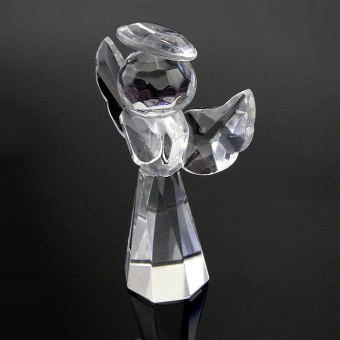 Statue Ange Cristal — Édition Signature