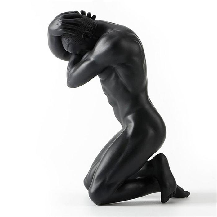 Statue Homme Noir - Édition Signature