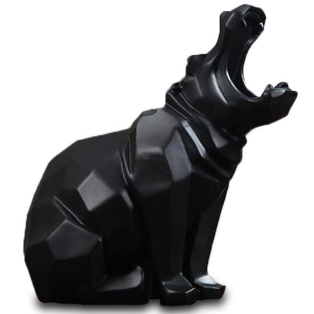 statue-origami-rhinoceros