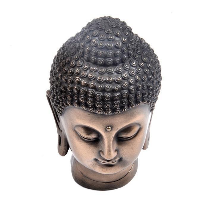 Statue Tête de Petit Bouddha — Édition Signature