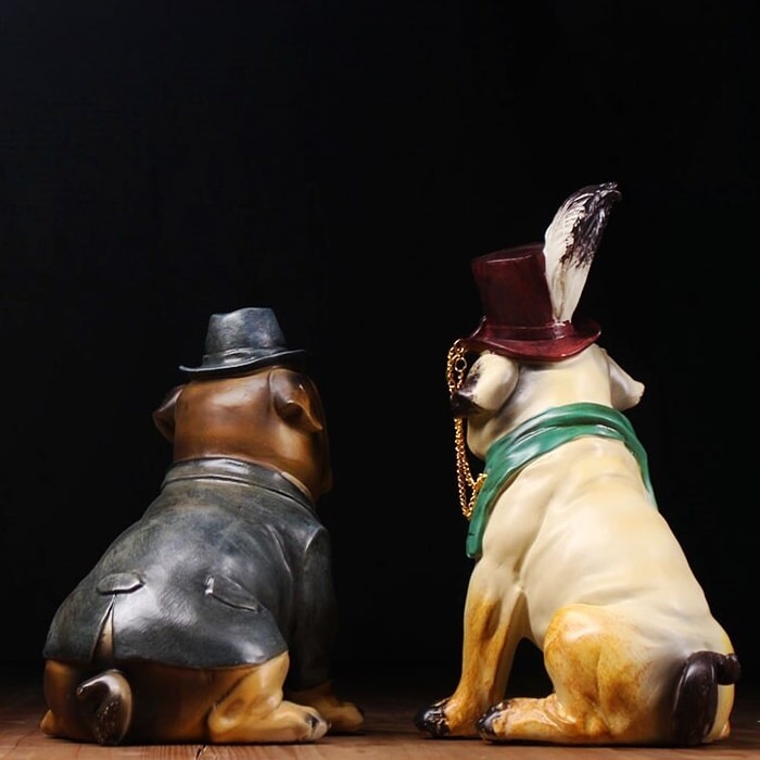 Statue Bouledogue – Collection Prestige