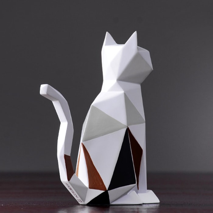 Statue Origami Chat Studio
