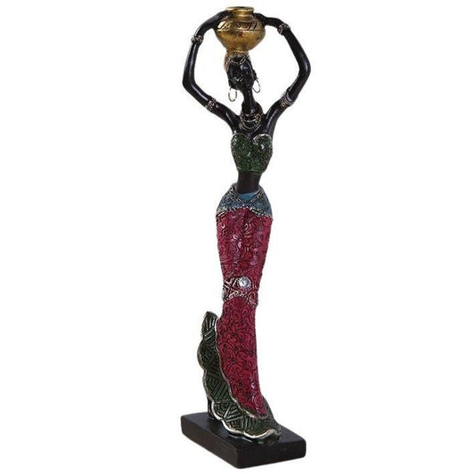 statue-femme-africaine-debout