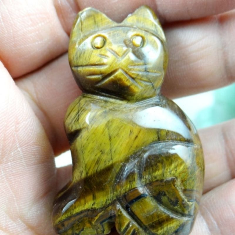 Statue Chat en Pierre — Édition Signature