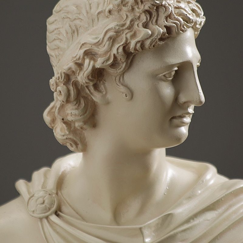 Statue Buste Grecque Masculin Elite