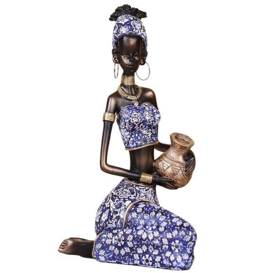 statue-femme-africaine-resine-2