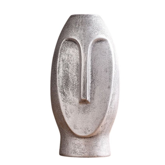 statue-moai-vase-argent