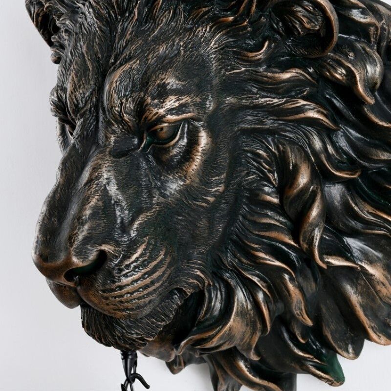 Statue Lion - Décoration Murale Premium