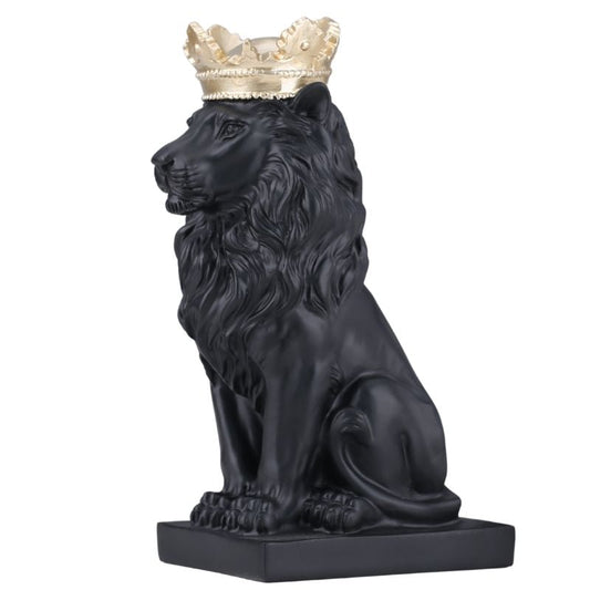 statue-de-lion-noir