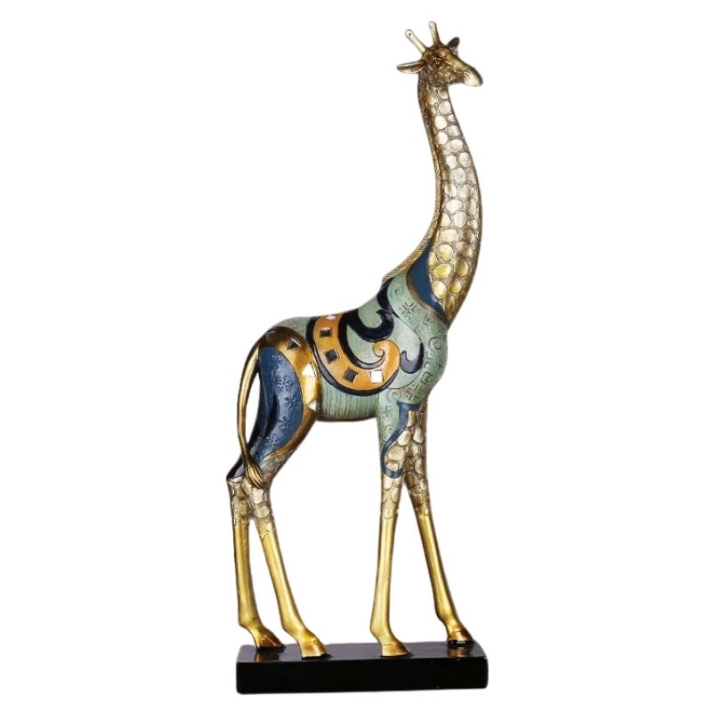 statue-girafe-africaine