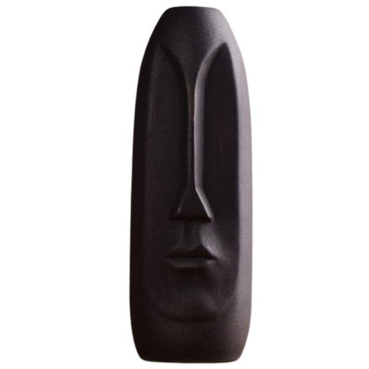 statue-moai-vase-noir