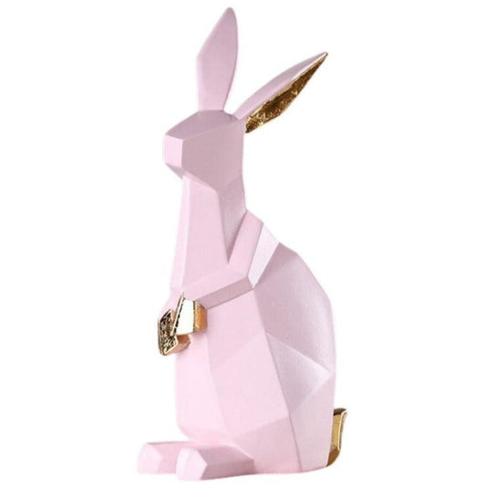 statue-lapin-origami
