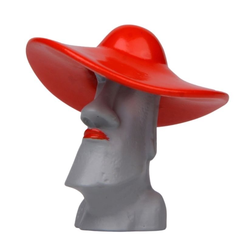 statue-moai-deco-chapeau