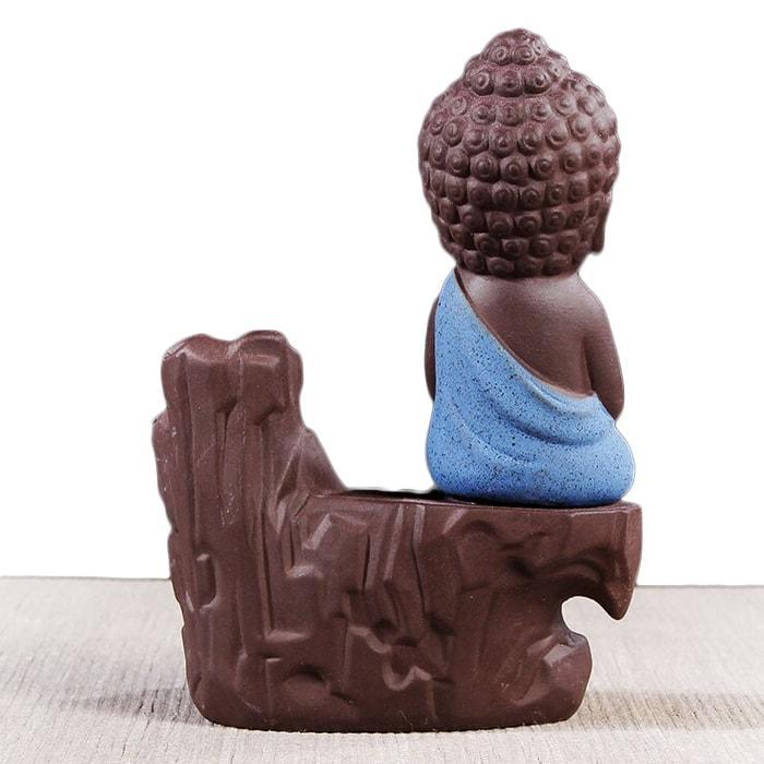 Statue Bouddha & Encens — Collection Signature