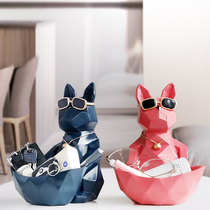 Statue Origami Chien