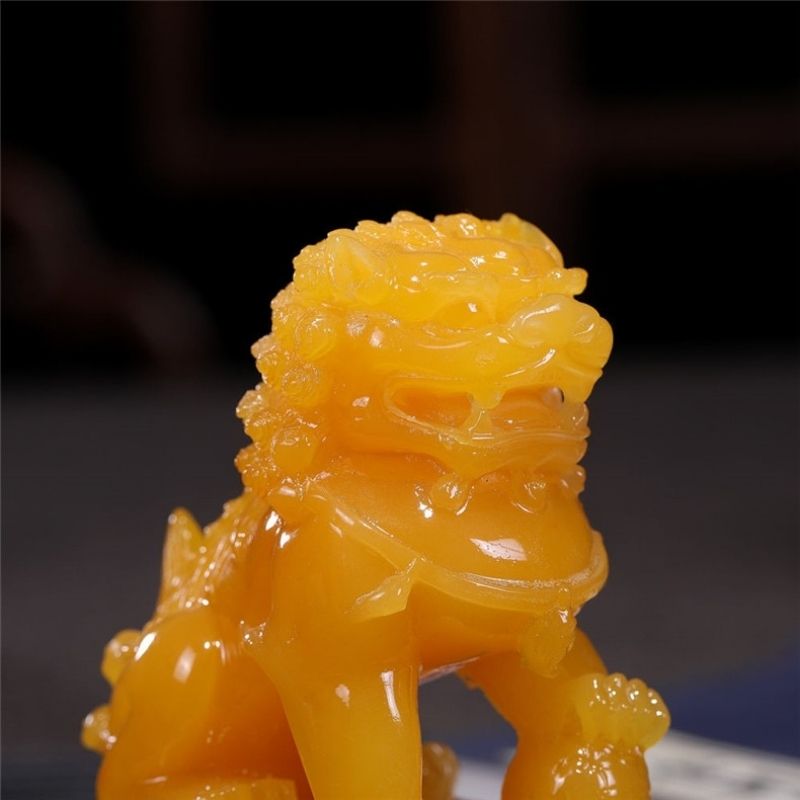 Statue Lion Du Japon - Édition Prestige