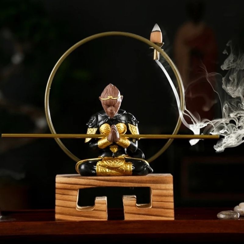 Statue Sagesse du Singe