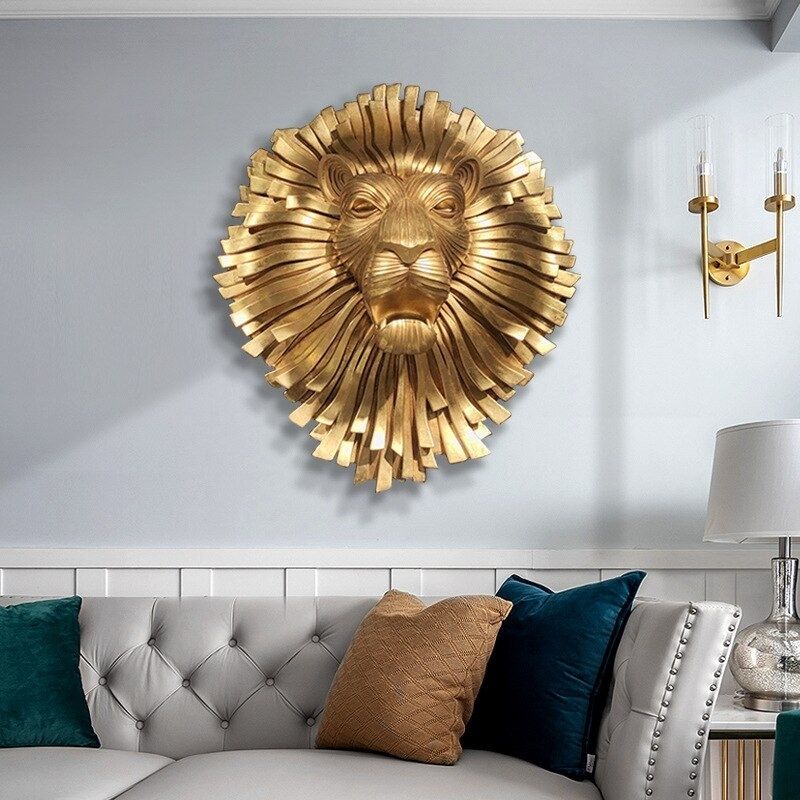 Statue Lion Murale – Collection Prestige