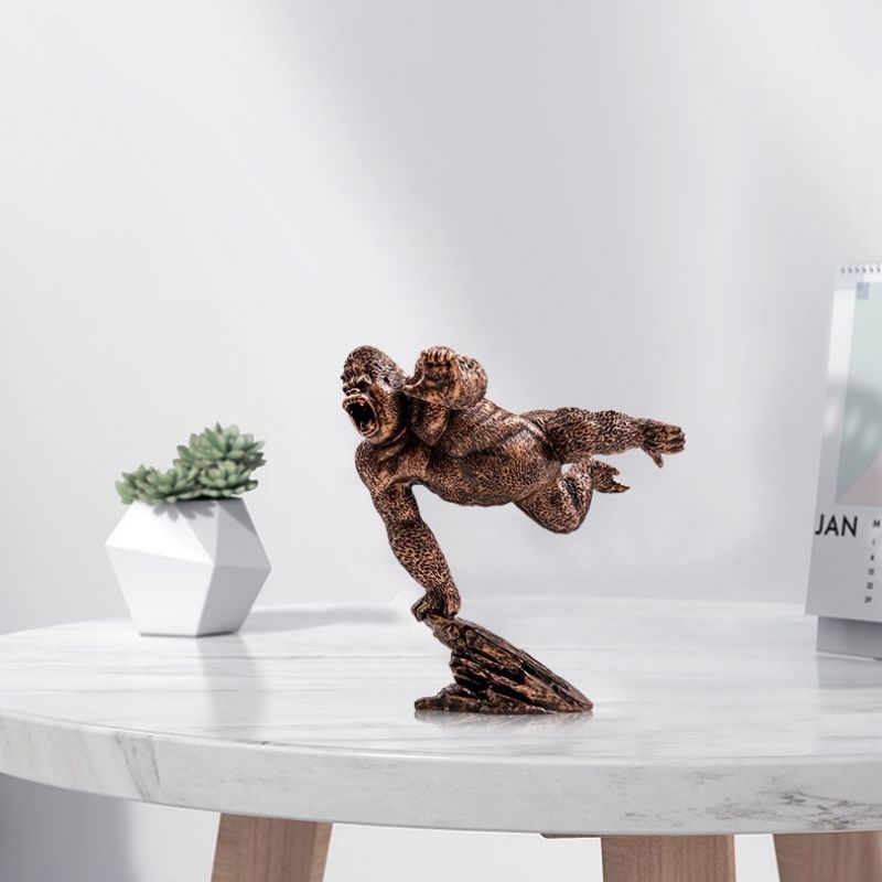 Statue Gorille en Résine – Édition Signature