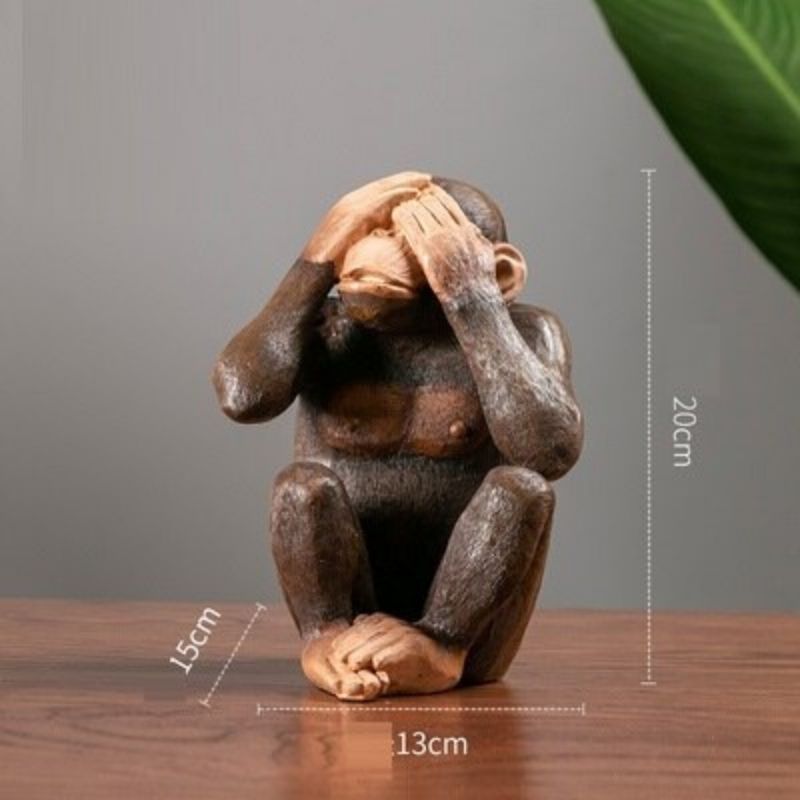 Statue du Singe Aveugle