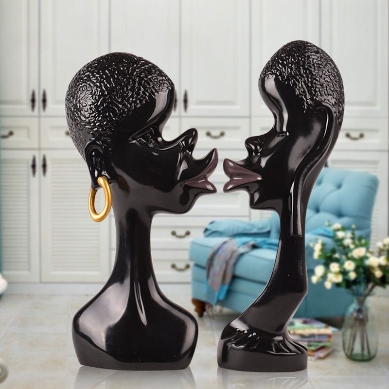 Statue du Couple Africain — Édition Prestige
