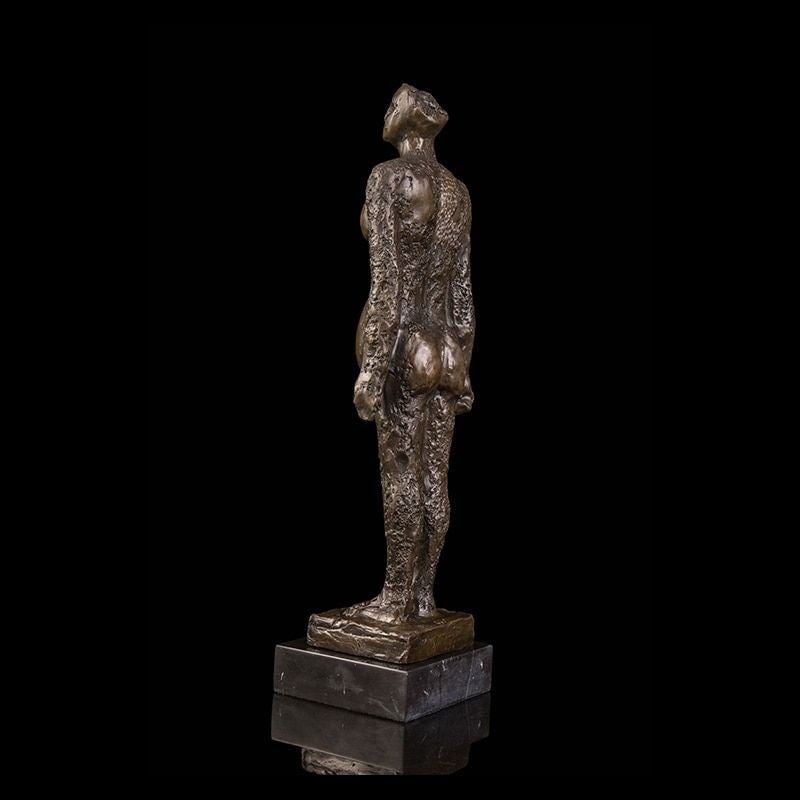 Statue Africaine Moderne - Femme Enceinte