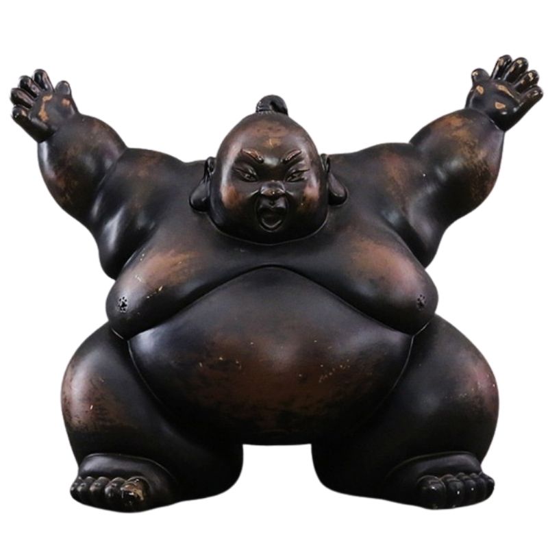 statue-japonaise-lutteur