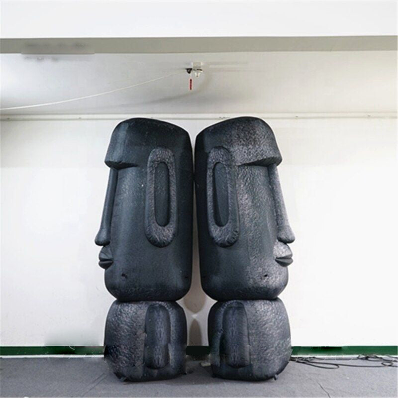 Statue Moaï Géante — Édition Prestige