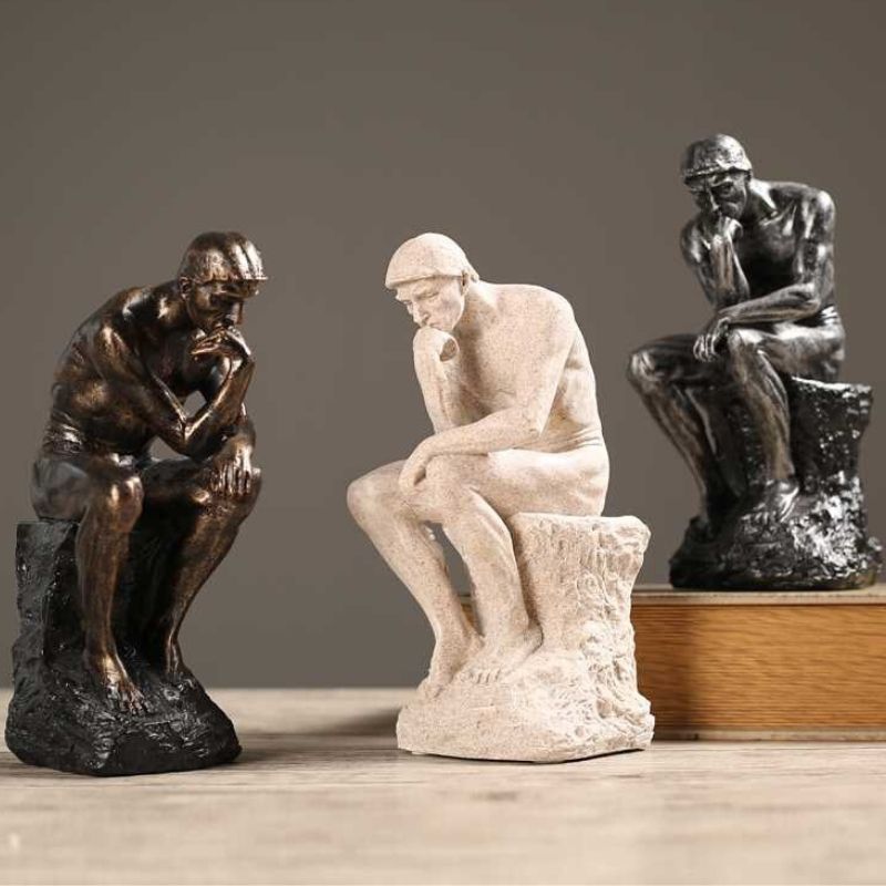 Statue Grecque – Homme en Pierre | Édition Prestige