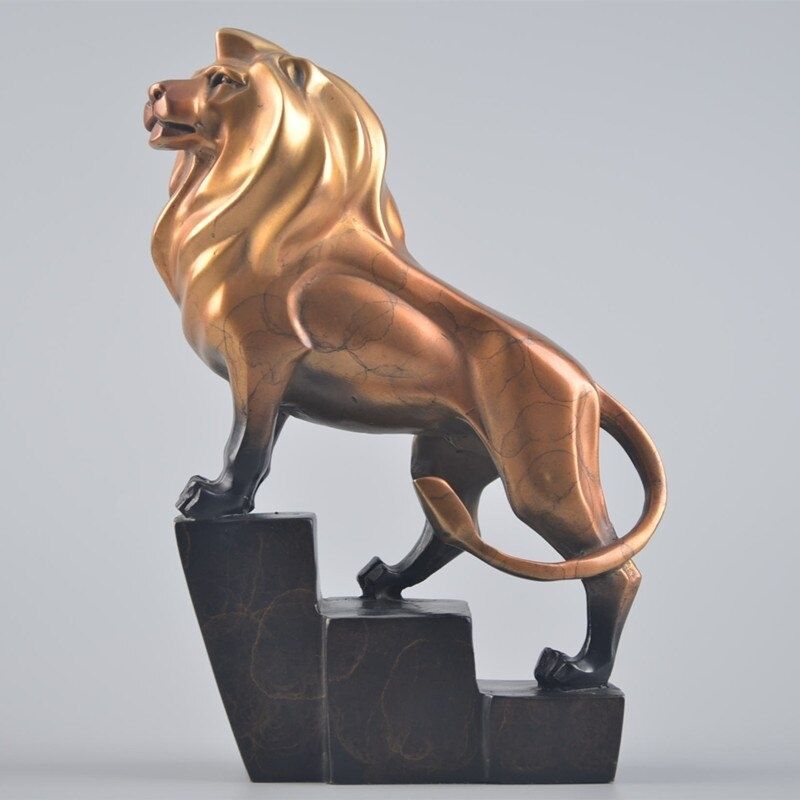 Statue Lion du Jardin — Collection Signature