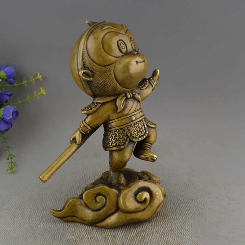 Statue Singe Chinois — Édition Prestige