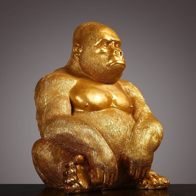Statue Gorille en Résine – Collection Signature