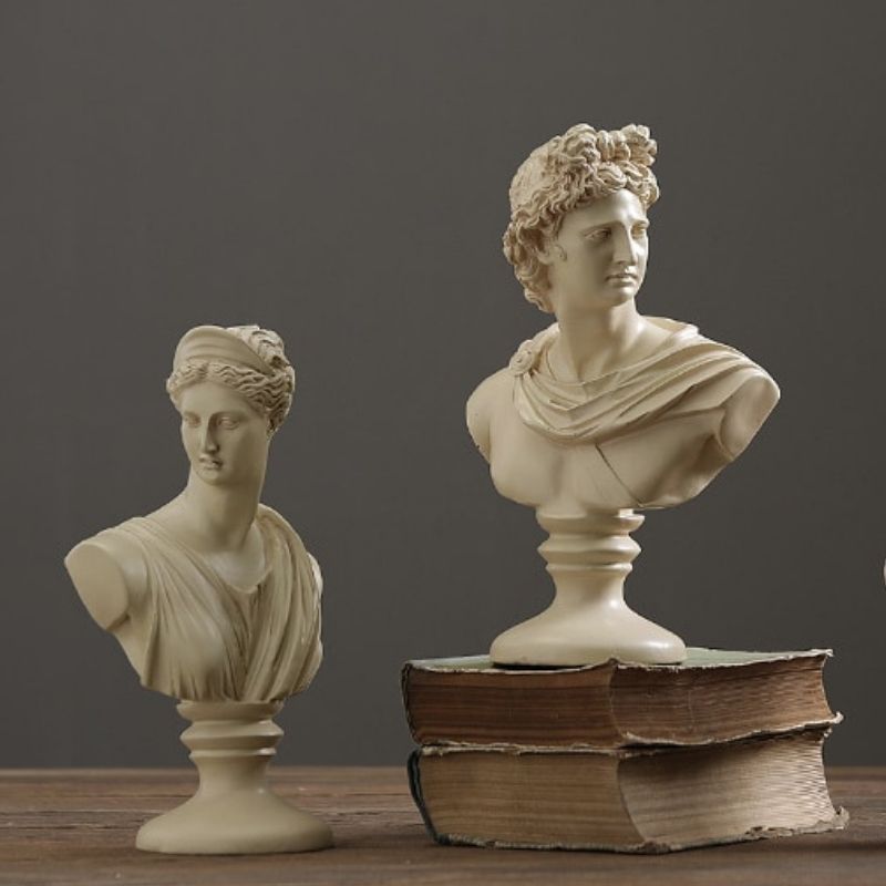 Statue Buste Grecque Masculin Elite