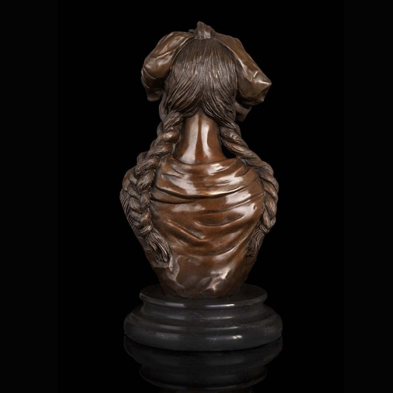 Statue Femme Indienne - Collection Prestige