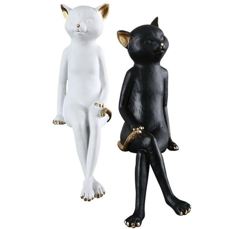 statue-de-chat-assis