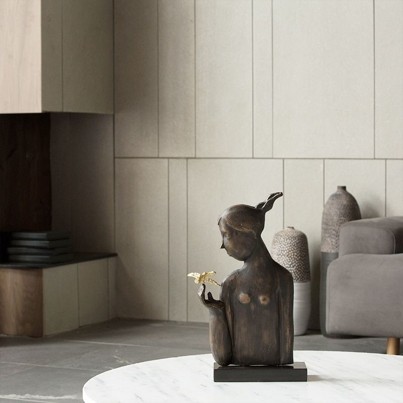 Statue en Marbre Africaine — Édition Prestige