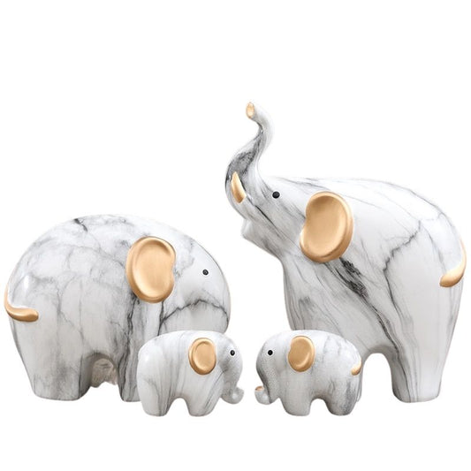 statue-elephant-noir-et-blanc