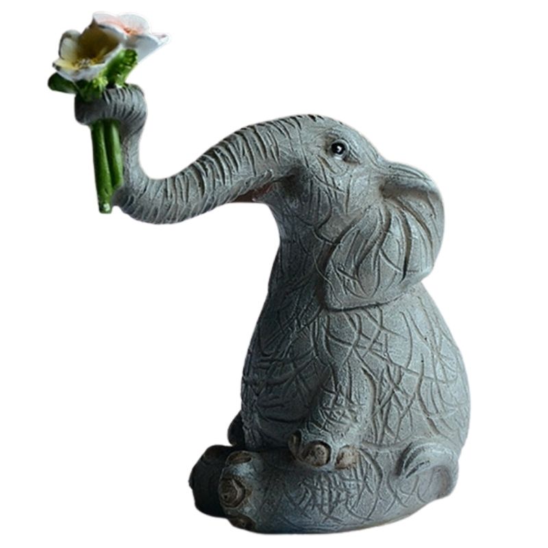 statue-elephant-en-resine