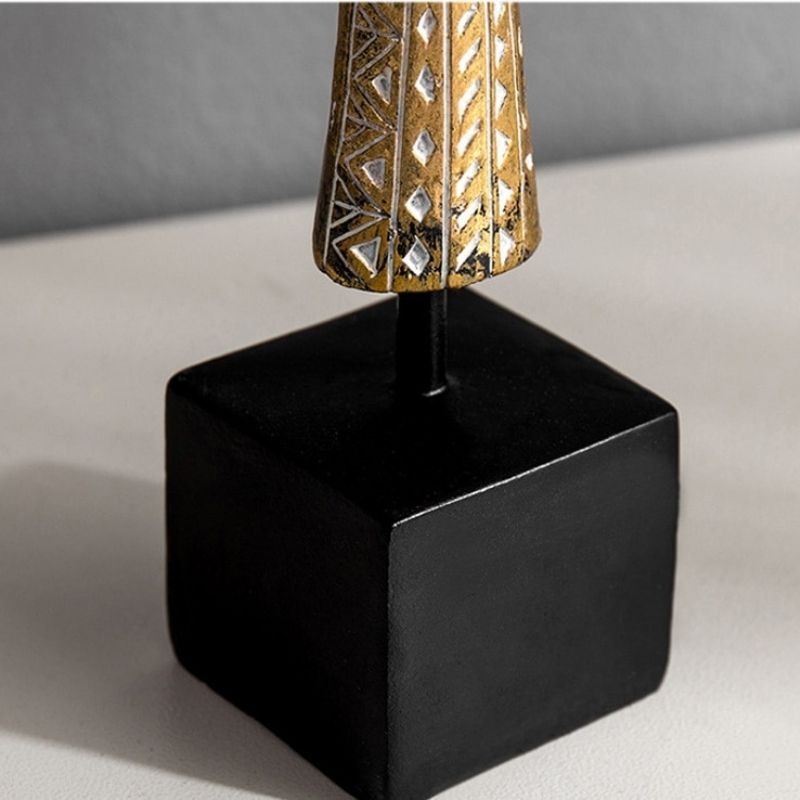 Statue en Résine — Femme Africaine, Édition Prestige