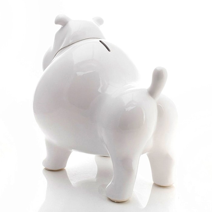 Statue Chien Mangeur De Pièces — Édition Signature