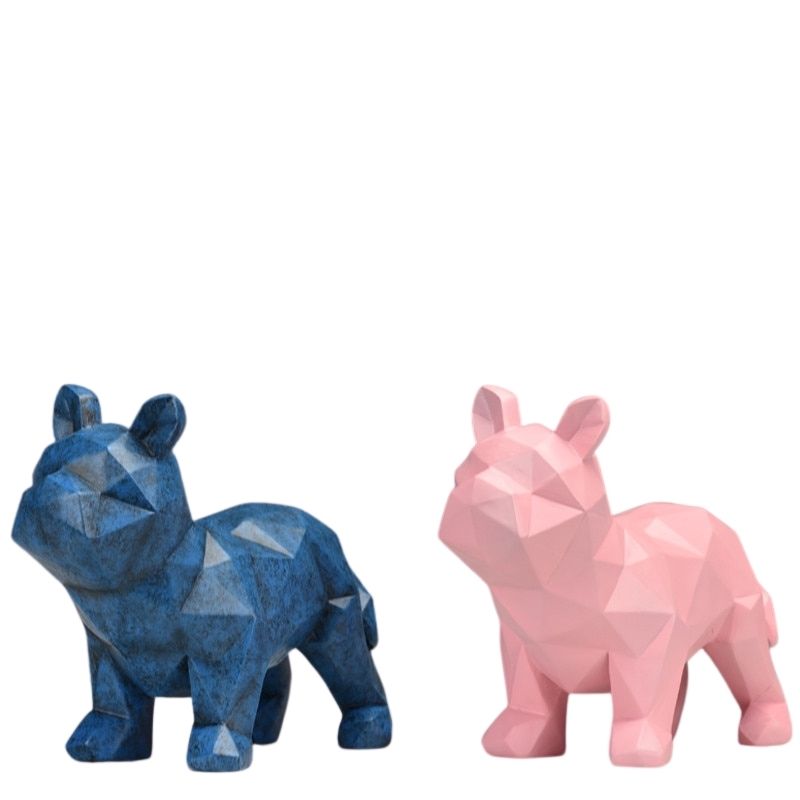 Origami Chien — Statue d'Art