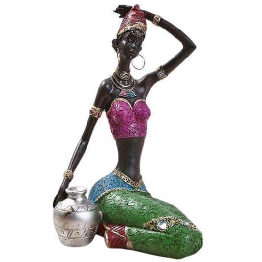 statue-africaine-multicolore
