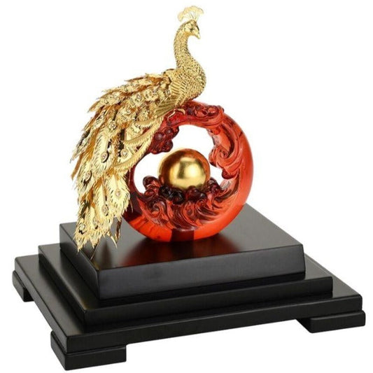 statue-japonaise-paon