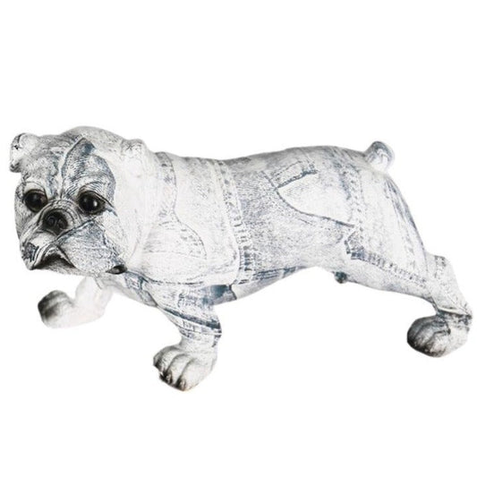 statue-bouledogue-tissus