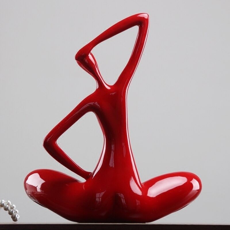Statue Femme: Madame Rouge