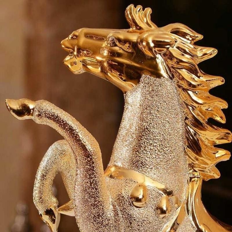 Statue Cheval Cabré — Édition Signature