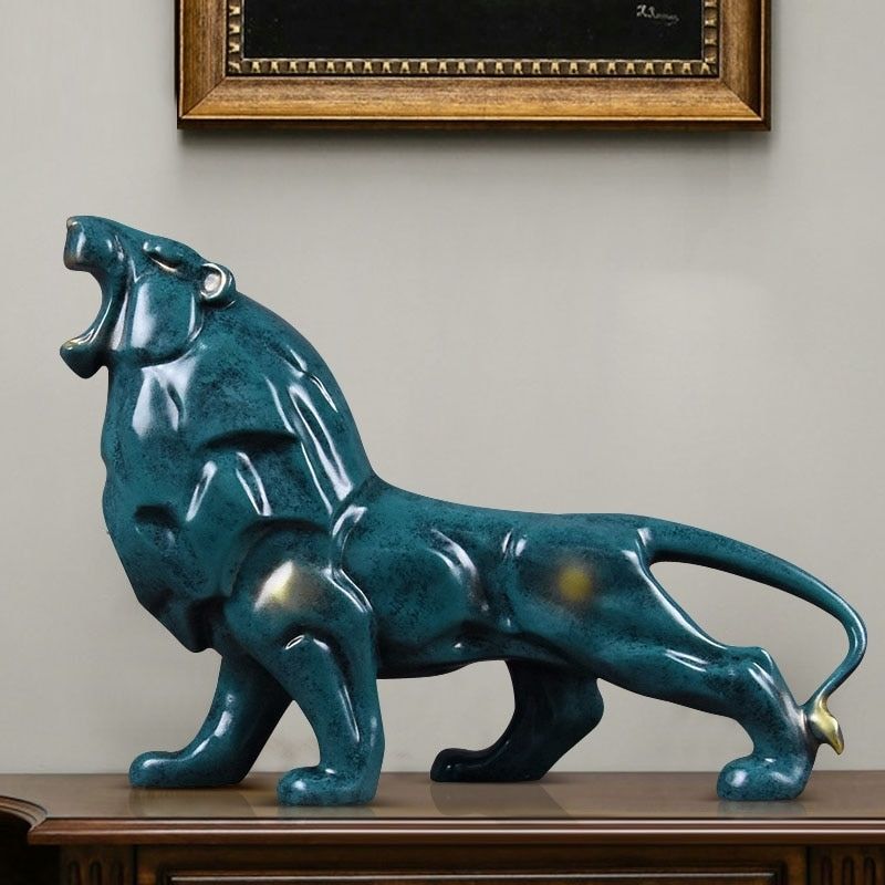 Statue du Lion Bleu
