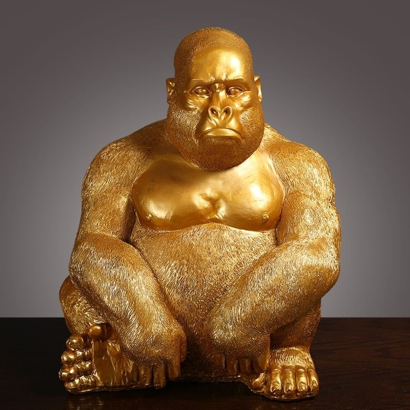 Statue Gorille en Résine – Collection Signature