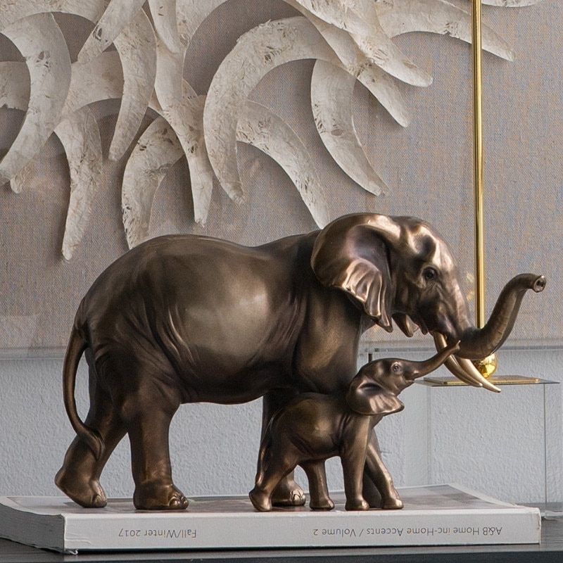 Statue Éléphant en Bronze — Édition Prestige