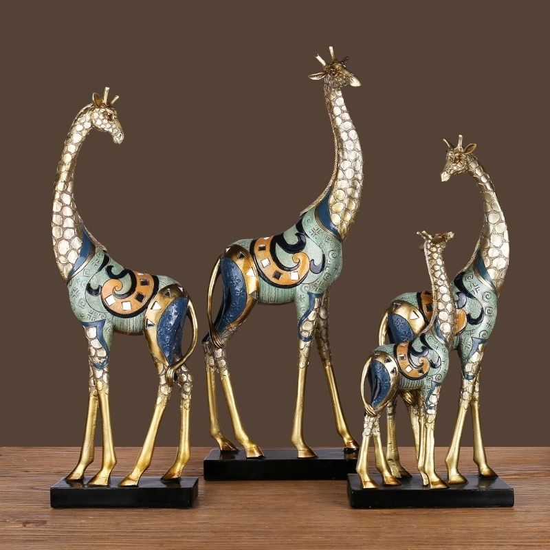 Statue Girafe Africaine — Édition Signature